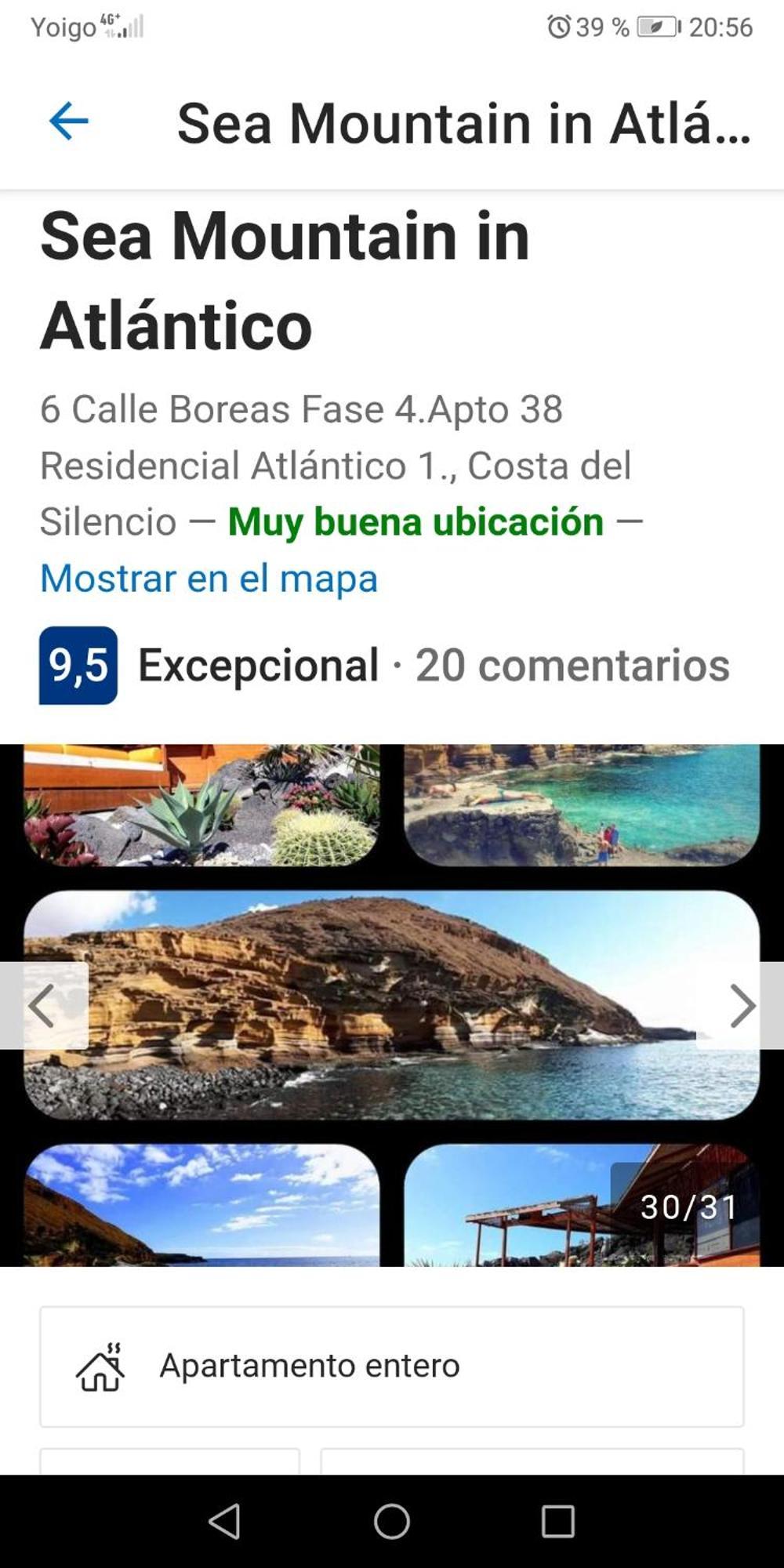 Apartamento Sea Mountain In Atlántico